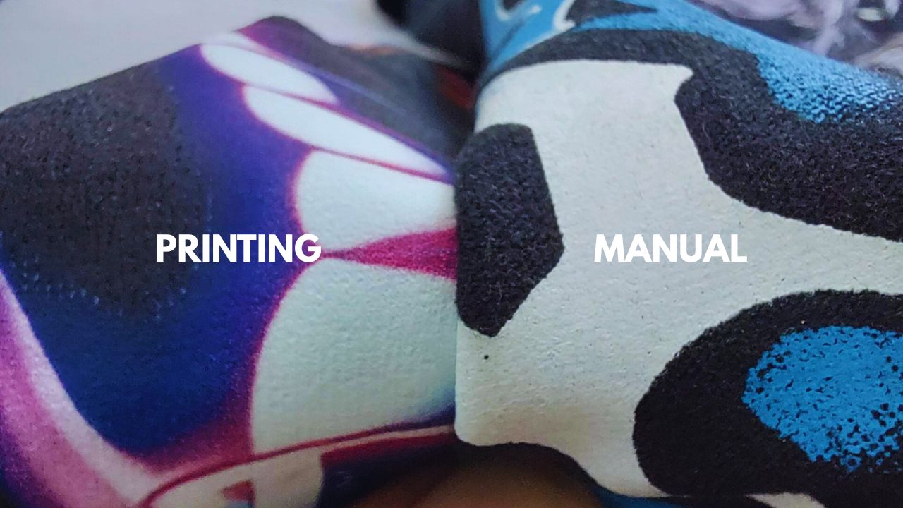 Sablon manual vs printing